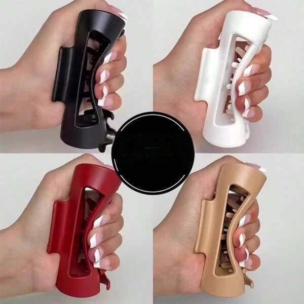 Soft Silicone Hair Claw, Won't Crush Or Damage Hair, Suitable For Bun Hairstyle Hair Clips Winter Hair Accessories Elegant Claw Clip Winter Hair Clutch