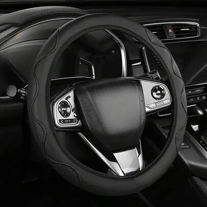 1 件通用波浪压花汽车方向盘套（无内圈），汽车配件