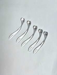 [10-Pack] Transparent Makeup Spatula Set - Hygienic Mini Scoop For Jars, Perfect For Skincare, Foundation, Creams,Cheap,Stocking Stuffers,Makeup,Makeup Tools,Cheap Stuff,Gifts,Gifts For Women,Christmas Gifts - Multicolor - View 13