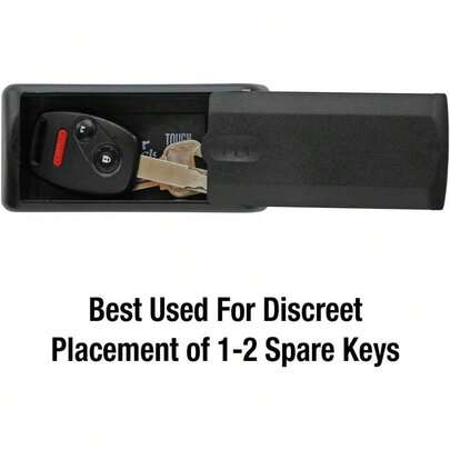 Master Lock Magnetic Key Holder, 1 Pack, Black