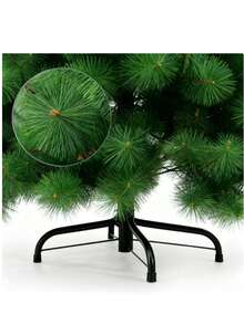 New 3D Realistic Artificial Christmas Tree With Dense Needles, Multiple Sizes Available - Green - View 5