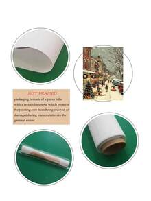 1 tấm áp phích nghệ thuật vải canvas cảnh thị trấn Giáng sinh cổ điển, nghệ thuật treo tường Giáng sinh, trang trí phòng ngủ, trang trí phòng khách, trang trí văn phòng, trang trí tường phòng ăn, trang trí nhà bếp, phòng học, hành lang, trang trí ký túc xá, trang trí phòng tắm, quà tặng lý tưởng cho bạn bè, nghệ thuật treo tường, trang trí tường, trang trí nhà cửa, trang trí phòng, nghệ thuật treo tường bằng vải canvas, áp phích, nghệ thuật treo tường có khung, khung tùy chọn - Nhiều màu - Xem 11