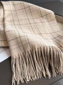 Plaid Casual Polyester