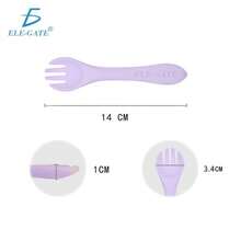 Set de utensilios para alimentar bebé - Blanco - Ver 4