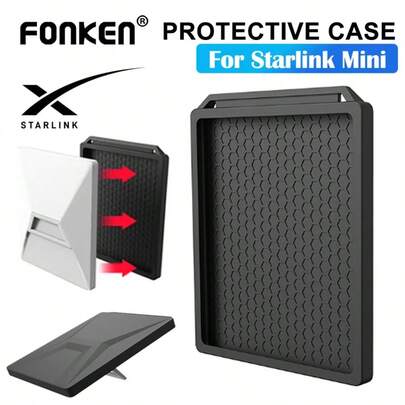 Silicone Protective Cover Portable Outdoor Carrying Waterproof Shell For Starlink Mini