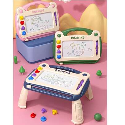 Children's Drawing Toys, Sports Aesthetic Toys, Children's Scribble Drawing Board, Learning And Educational Toys For Boys And Girls, With Magnetic Stamps, Children's Writing Board And Drawing Board Supplies, Birthday Gifts, Halloween Gifts, Christmas Gifts, School Gifts (This Product Has Various Patterns, Randomly Sent, Some Accessory Colors Are Randomly Distributed, And The Manually Measured Size May Have Slight Deviations)