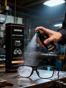 防雾眼镜喷雾，眼镜防雾清洁液，清晰视野镜片护理便携式喷雾 - 彩色 - 查看 9