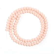 1pc Ceramic Faceted Abacus Crystal Rondelle Spacer Beads 3/4/6/8/10mm, Fashion Multi-Use DIY Beading For Bracelets, Necklaces, Jewelry Making, Phone Chains, Keychains, Wholesale Beads - Pink Porcelain - View 14