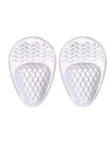 GEL Honeycomb Forefoot Cushion High Heel Anti-Chafing Forefoot Half Insole Soft Shock Absorption Particle Massage - 無色 - 查看 5