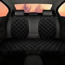 Easypie Selection Autositzbezüge, Universelle Autositzkissen-Garnitur - Flauschig und bequem, Premium-Qualitätsstoff, ganzjährige Wärme, erhöhter Fahrkomfort, passend für die meisten Automodelle, einfache Installation, maschinenwaschbar, vielseitiges Design, verleiht Ihrem Fahrzeuginterieur Stil, Reisen Sie täglich in Luxus - Kissen - Übersicht 3