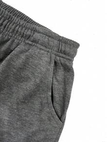 2 pièces Pantalon de sport extérieur pour hommes 3/4, pantalon de fitness minimaliste de couleur unie, taille élastique avec cordon de serrage, plusieurs couleurs disponibles, convient pour toutes les saisons, excellent cadeau pour le mari, le petit ami, les jeunes ou les amis passionnés de fitness - Gris foncé - Voir 8
