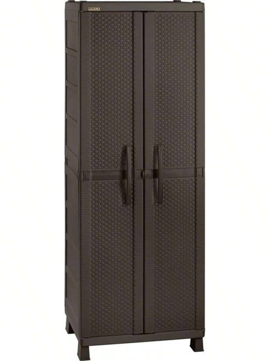 Rimax - Armarios de Almacenamiento, Color café - Beis - Ver 1