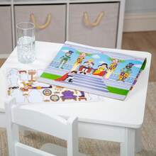 Set de Blocs de Pegatinas Reutilizables: Hadas, Castillo de Princesa, Casa de juegos,ás de 680 Pegatinas para Vestir - inglés - Ver 6