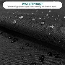 2PCS Expandable Foldable Luggage Bag, Heavy Duty 600D Waterproof Oxford Cloth Duffel Bag, 32"/42" Travel Bag With Removable Wheels For Men Women Large Capacity Lightweight Luggages - 黑色 - 查看 6