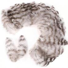 300pcs White Feathers Crafts - 3 - 5inch Feathers Bulk Wedding Home Party, Dream Catcher Supplies And CraftsWhite