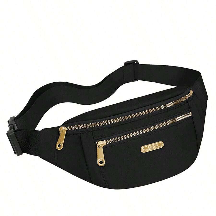 Women Fashion Waist Bag Casual Commute Sport Portable Shoulder Crossbody Bag With Multiple Pockets, Phone Pouch - Nhiều màu - Xem 1