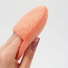 1/4/8 件深层清洁去角质面部海绵，颜色和形状随机，可重复使用，去除黑头和可能导致痤疮的深层污垢，适用于美容和护肤 - 彩色 - 查看 6