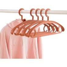 Trrcylp 10 Pack Heavy Duty Hangers Plastic 25 Lb Capacity Swivel Hook Clothes Hanger Wide Shoulder Non Slip Thick Coat Hanger Orange