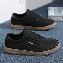 Zapatillas de lona casuales de diseño de nicho retro de verano para hombres 2025