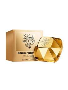 Paco Rabanne Lady Million 女士淡香水喷雾 EDP 香水 1.7 盎司/50 毫升 持久留香 女友 妻子 母亲 朋友 生日 毕业派对 旅行 露营 户外 学校 校园旅行 节日 周年纪念 夏季 秋季 万圣节 夏季精选 夏季必备 夏季经典 简约 现代 优雅 - EDP - 查看 6