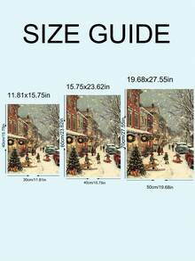 1 tấm áp phích nghệ thuật vải canvas cảnh thị trấn Giáng sinh cổ điển, nghệ thuật treo tường Giáng sinh, trang trí phòng ngủ, trang trí phòng khách, trang trí văn phòng, trang trí tường phòng ăn, trang trí nhà bếp, phòng học, hành lang, trang trí ký túc xá, trang trí phòng tắm, quà tặng lý tưởng cho bạn bè, nghệ thuật treo tường, trang trí tường, trang trí nhà cửa, trang trí phòng, nghệ thuật treo tường bằng vải canvas, áp phích, nghệ thuật treo tường có khung, khung tùy chọn - Nhiều màu - Xem 10