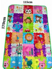 ALFOMBRA SUAVE PARA para bebés y niños pequeños, TAPETE GRANDE PARA para bebés y niños pequeños - Multicolor - Ver 8