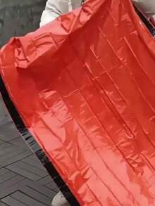 1 pieza Saco de dormir de supervivencia de emergencia, equipo de rescate de aislamiento térmico portátil, bolsa de chaleco de emergencia, saco de dormir cálido para acampar