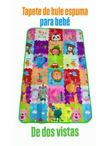 ALFOMBRA SUAVE PARA para bebés y niños pequeños, TAPETE GRANDE PARA para bebés y niños pequeños - Multicolor - Ver 1