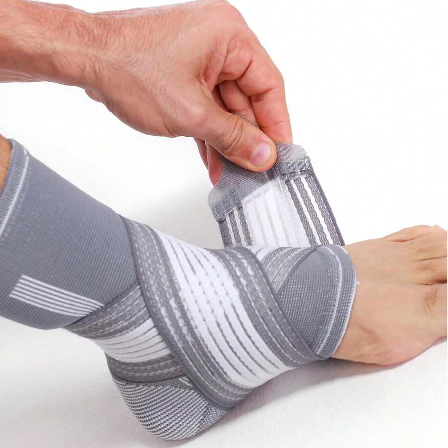 NeoTech Care Adjustable Ankle Support Brace (Gray, Size S, 1 Unit) - Màu be - Xem 1