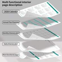 BOBO RABBIT 2026 Maximize Efficiency: Daily Planner & Diary - 320 Pages Time Management And 365 Daily Plan Self-Discipline Checklist, Perfect New Year Gift!,School Supplies,Back To School