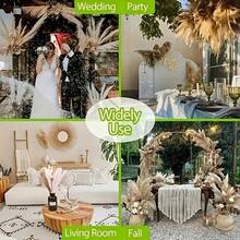 55pcs Boho Chic Artificial Pampas Grass & Rabbit Tail Decor Set - Perfect For Home, Office, Weddings | Versatile Linen Bouquet In Assorted Colors For Christmas, Mother's Day, Graduation - Multicolor - View 6