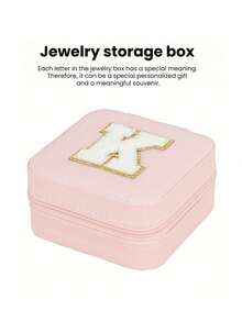 1件套旅行首饰盒, 字母首饰盒, 多功能首饰收纳盒, 首饰整理与收纳, 紧凑型首饰盒, 旅行收纳配件, 化妆品收纳盒, 指甲油收纳盒, 首饰收纳盒, 邮轮必备品, 旅行必备品, 戒指、项链、耳环首饰收纳, 个性化礼品, - 彩色 - 查看 33