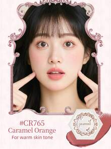 COLORROSE Phấn má dạng kem, dùng được cả má và môi, kèm cọ tán màu, kết cấu mềm mịn như bánh pudding gạo nếp, son môi lì mịn như nhung, lên màu chuẩn, lâu trôi, nhẹ nhàng, son môi dạng lỏng, mượt mà, bền màu, trang điểm hàng ngày. - CR765 - Xem 10