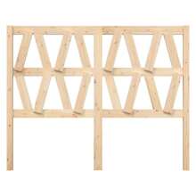 Testiera per Letto 126x4x100 cm in Legno Massello di Pino