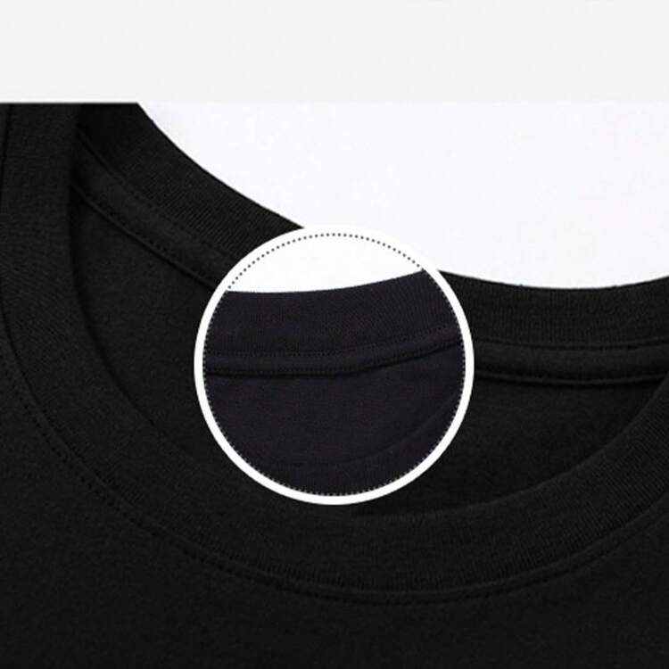 Mi hija y yo hablamos mal de ti - Regalo divertido para mamá camiseta de verano streetwear - Negro - Añade 7