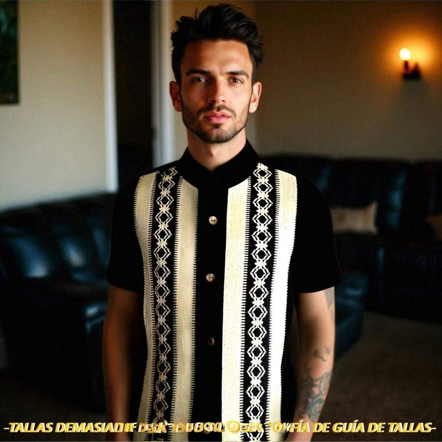 Men Shirts - Black - View 1