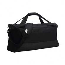 Nike 大容量健身運動訓練旅行包肩斜背包拎包桶包64*31*30cm - 黑色 - 查看 8