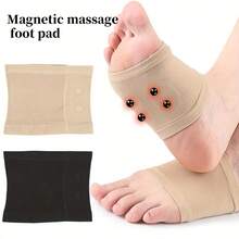 一对男女通用磁性按摩足垫，尼龙材质，可搭配工作靴和运动鞋使用 - 彩色 - 查看 2