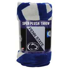 Manta Micro Raschel de 46 x 60 Pulgadas  Nittany Lions - 100% Éster, Duradera y Multicolor - multicolor/fantasía (Halftone) - Ver 4