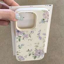 Flower 1pc TPU Material Elegant Pink Rose Full Screen Pattern Phone Case Compatible With IPhone 17 Pro Max/17/16 Pro Max/15/13/12/11, S20 FE/A15/S24/A55, Redmi Note 11/Note 12/Note 13 Pro, Shockproof Soft Protective Cover - 款式2(1PC) - 查看 4