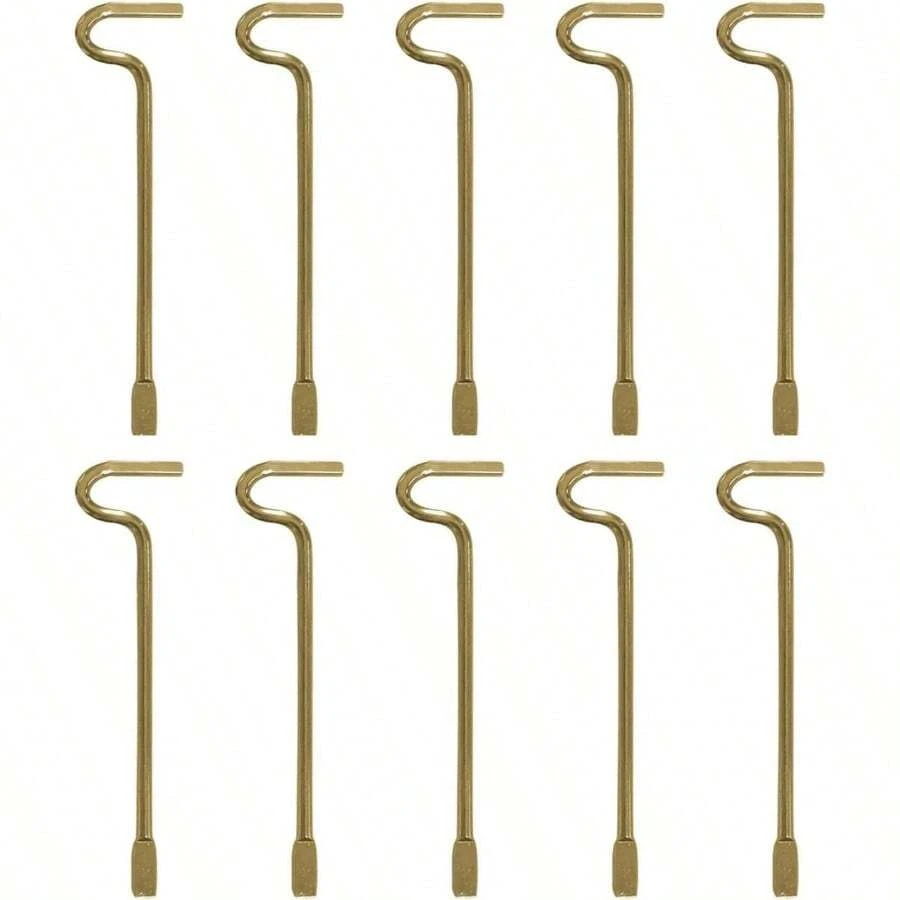 Interior Bathroom Door Key Emergency Key, Bedroom Door Key Solid Key Interior Door - 10 Pack - ban đầu - Xem 1