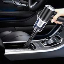 Portable Handheld Vacuum Cleaner - Enhanced Cyclone Suction, Wireless & Rechargeable With Strong Power, Effortless Cleaning For Cars, Offices, And Homes, Perfect For Quick - màu đen - Xem 1