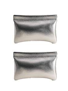 具有自动闭合功能的多功能电缆整理包，适用于化妆品、唇彩、眼镜等。