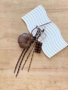 PU Faux Ox Horn Bag Charm - Multicolor - View 19