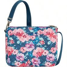 AntiTheft Classic Small East West Crossbody Bag Blossom Floral