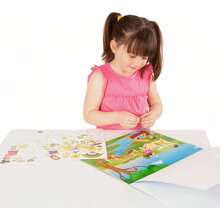 Set de Blocs de Pegatinas Reutilizables: Hadas, Castillo de Princesa, Casa de juegos,ás de 680 Pegatinas para Vestir - inglés - Ver 3