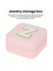1件套旅行首饰盒, 字母首饰盒, 多功能首饰收纳盒, 首饰整理与收纳, 紧凑型首饰盒, 旅行收纳配件, 化妆品收纳盒, 指甲油收纳盒, 首饰收纳盒, 邮轮必备品, 旅行必备品, 戒指、项链、耳环首饰收纳, 个性化礼品, - 彩色 - 查看 30