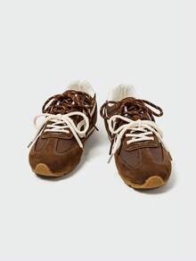 MASKERT Zapatillas de moda casual y multifuncionales para mujer, con suela y goma, que aumentan la altura, zapatos de entrenamiento alemanes, zapatos de tablero casuales, cómodos para el uso diario