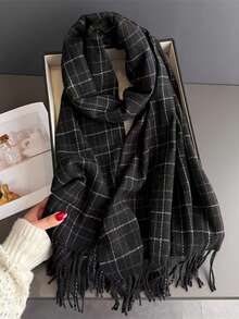 Plaid Casual Polyester