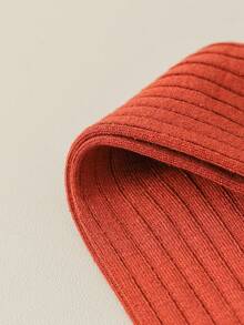 1 Pair Women's Striped Over-The-Knee Socks, Fashionable, Versatile, Long Tube Socks Suitable For Various Occasions